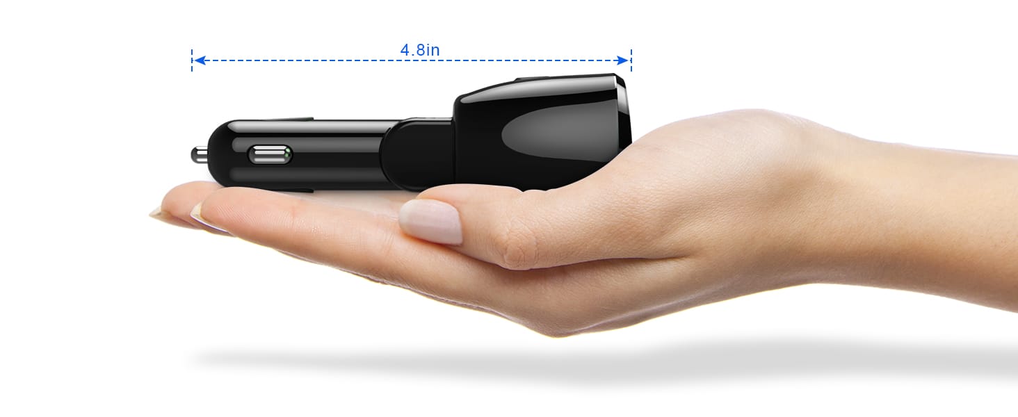 SUPERONE 2 Socket Cigarette Lighter Splitter 12/24V 80W Dual USB Type-C Adapter插图6 SUPERONE 2 Socket Cigarette Lighter Splitter 12/24V 80W Dual USB Type-C Adapter插图6