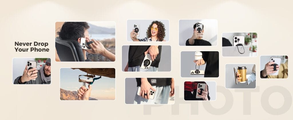 Home插图23 SUPERONE MagSafe Phone Grip and Kickstand Instruction Manual